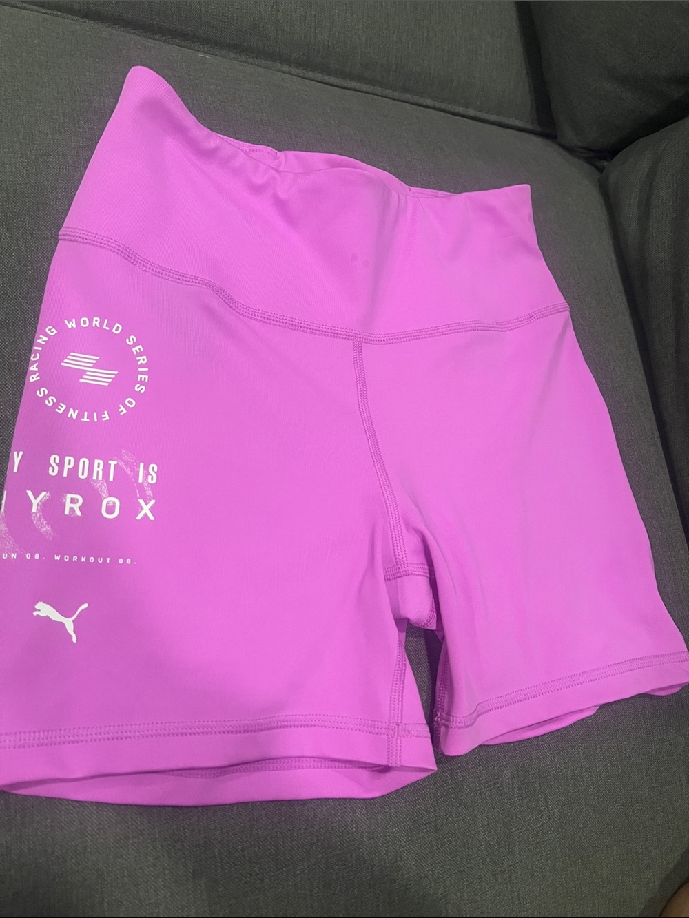 Hyrox Puma High-Waist Bike Shorts